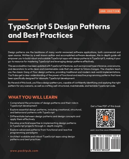 TypeScript 5 Design Patterns and Best Practices - Second Edition
