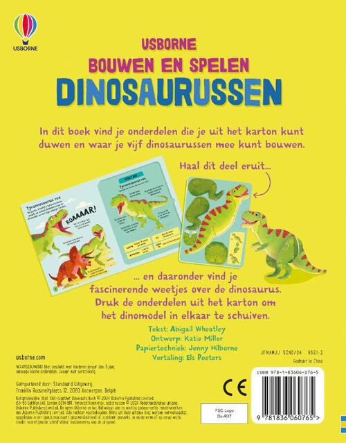 Bouwen en spelen Dinosaurussen