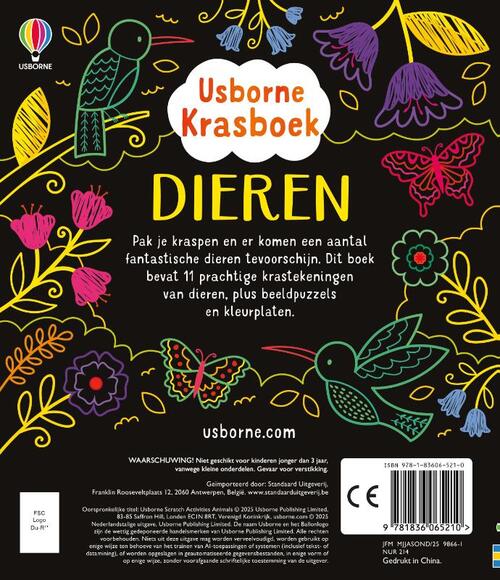 Krasboek Dieren