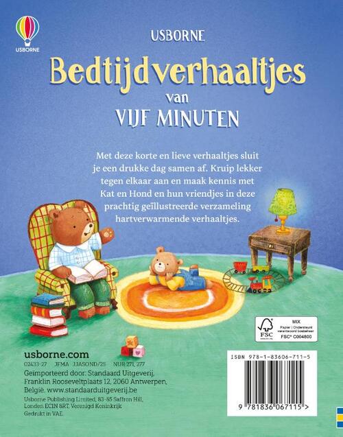 Bedtijdverhaaltjes van vijf minuten