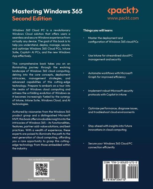 Mastering Windows 365 - Second Edition