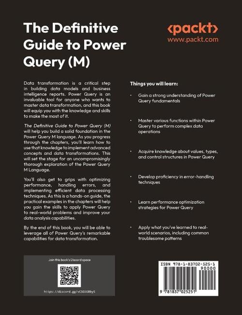 The Definitive Guide to Power Query (M)