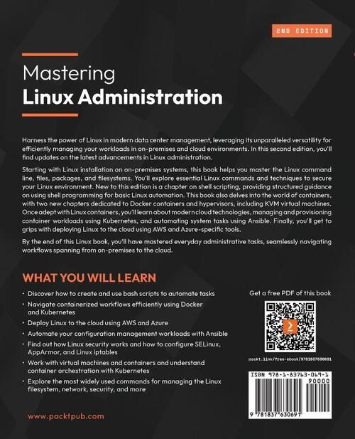 Mastering Linux Administration - Second Edition