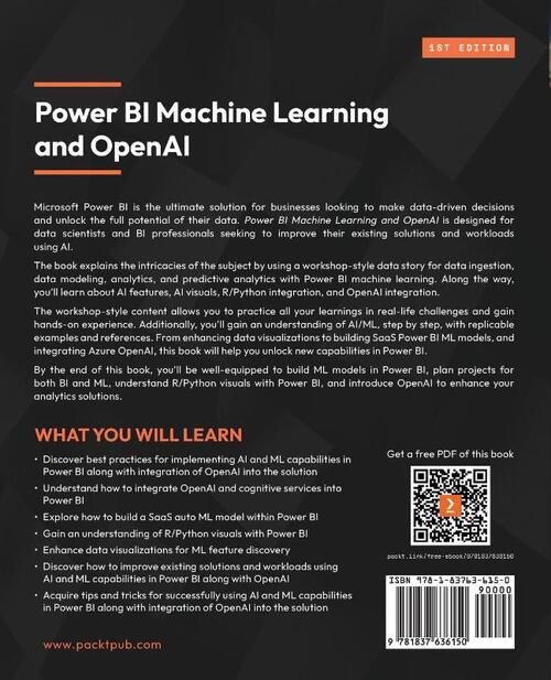 Power BI Machine Learning and OpenAI