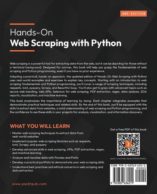 Hands-On Web Scraping with Python - Second Edition