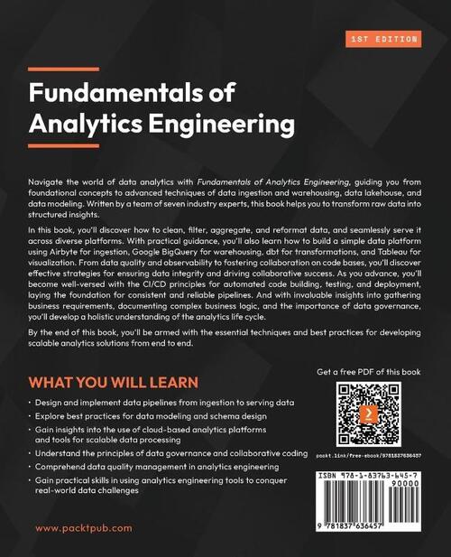 Fundamentals of Analytics Engineering