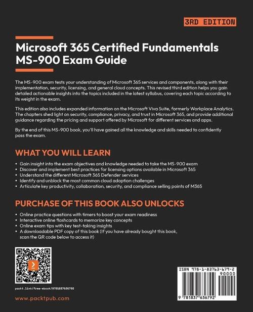 Microsoft 365 Certified Fundamentals MS-900 Exam Guide - Third Edition