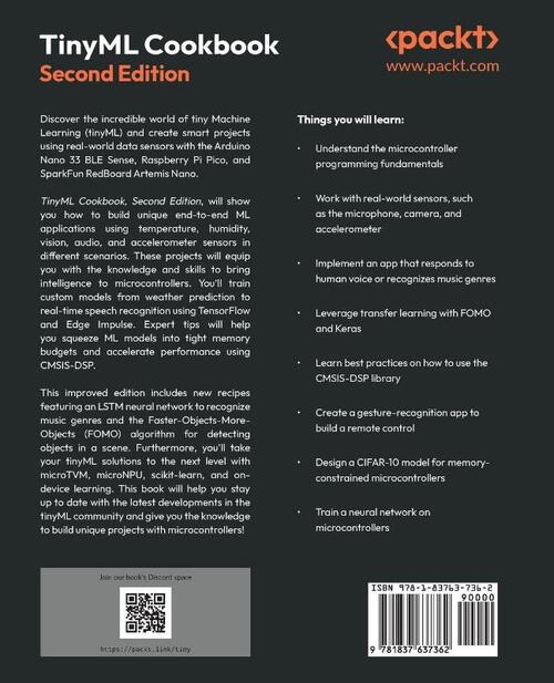 TinyML Cookbook - Second Edition