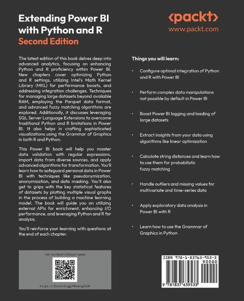 Extending Power BI with Python and R - Second Edition