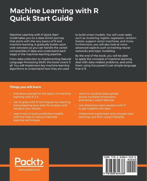 Machine Learning with R Quick Start Guide