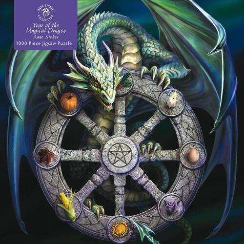 Adult Jigsaw Puzzle Anne Stokes: Wheel Of The Year