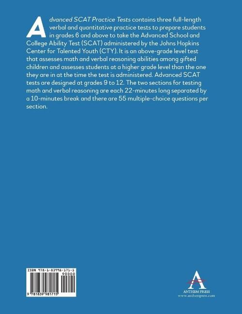 Advanced SCAT Practice Tests