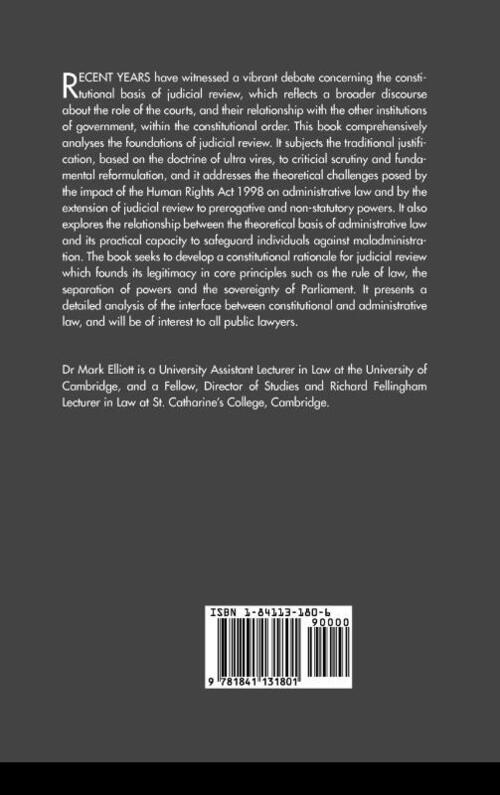 The Constitutional Foundations of Judicial Review