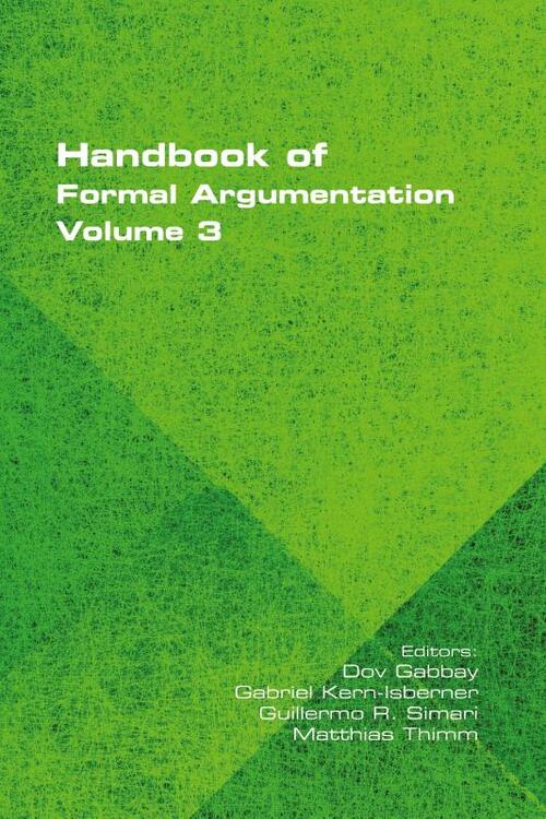 Handbook of Formal Argumentation. Volume 3