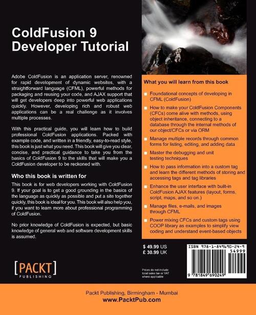 ColdFusion 9 Developer Tutorial