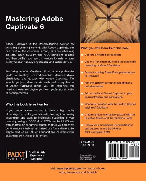 Mastering Adobe Captivate 6