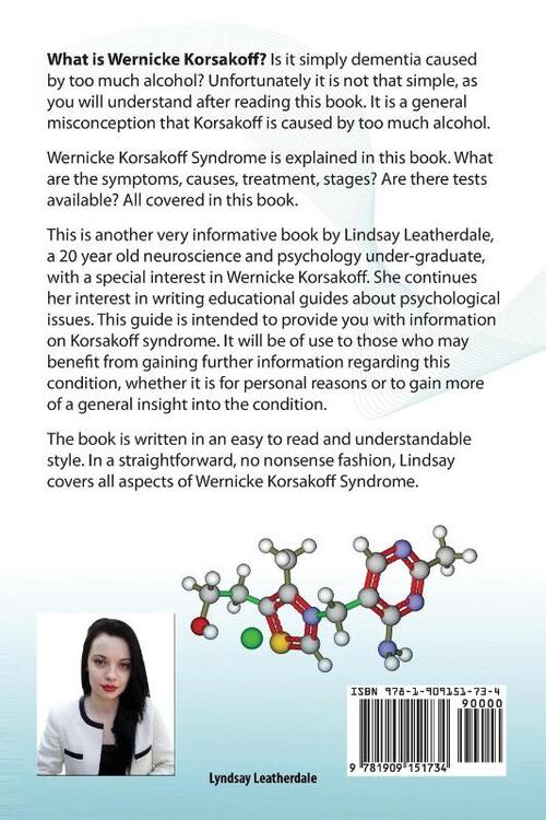 Korsakoff 's or Wernicke Korsakoff Syndrome Explained. Is it Alchohol Induced Dementia? Wernicke Korsakoff Signs, Symptoms, Causes, Treatment, Stages and Tests all covered.