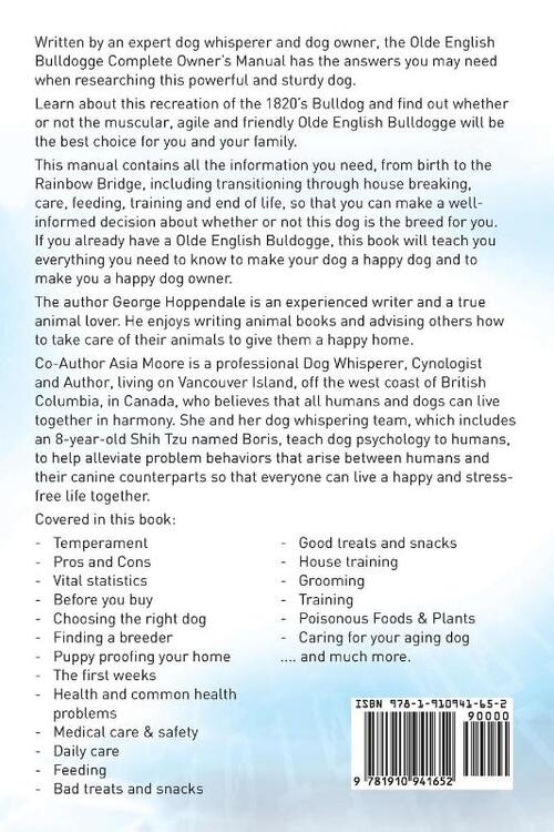 Olde English Bulldogge. Olde English Buldogge Dog Complete Owners Manual. Olde English Bulldogge book for care, costs, feeding, grooming, health and training.
