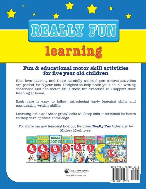 Really Fun Pen Control For 5 Year Olds