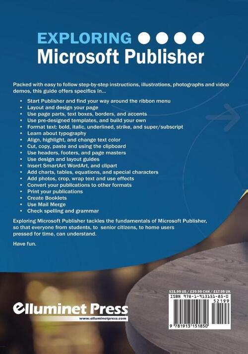 Exploring Microsoft Publisher - 2023 Edition