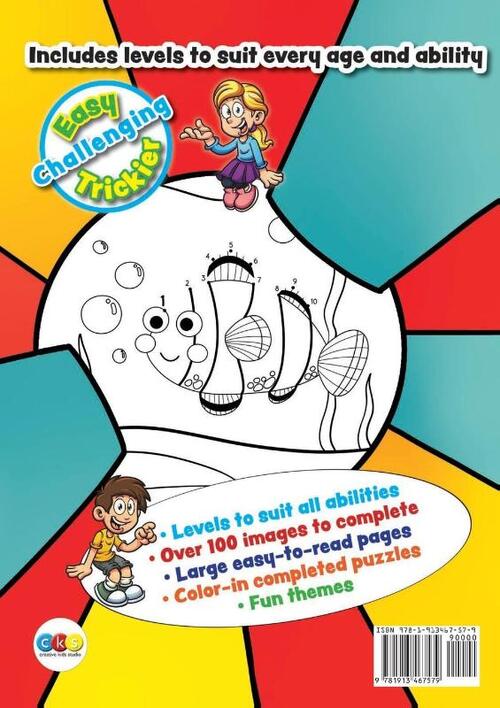 Fun Dot To Dot For Kids Ages 4-8