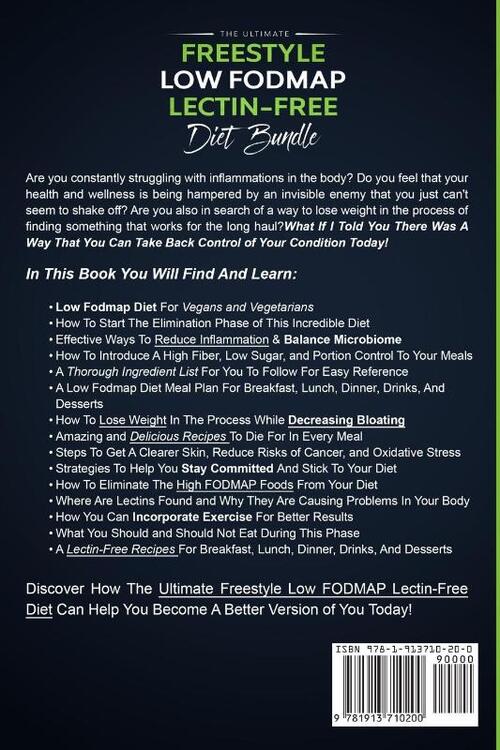 The Ultimate Freestyle Low Fodmap Lectin-Free Diet Bundle