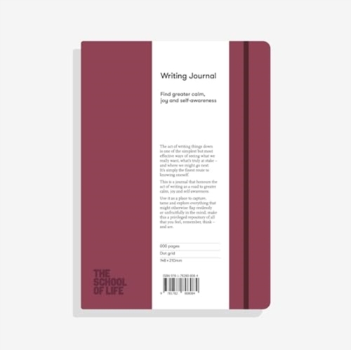 The School of Life Writing Journal - Burgundy
