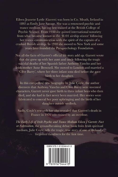 The Early Life of Irish Psychic and Trance Medium Eileen J Garrett