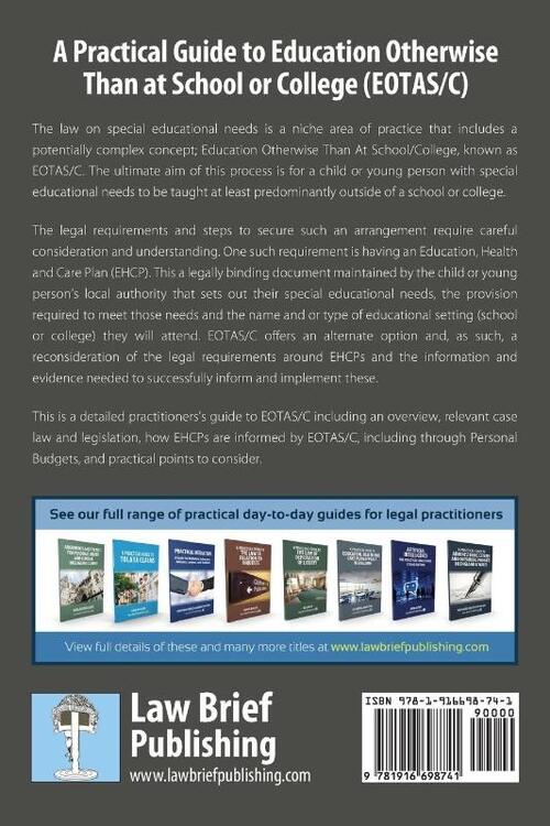 A Practical Guide to Education Otherwise Than at School or College (EOTAS/C)