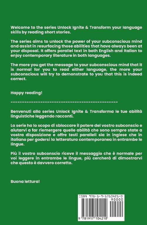 Short Stories in English/Italian - Parallel Text