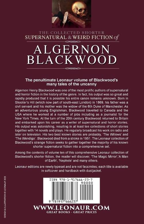 The Collected Shorter Supernatural & Weird Fiction of Algernon Blackwood