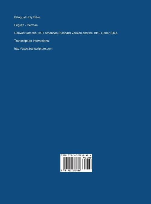 Bilingual Holy Bible English - German