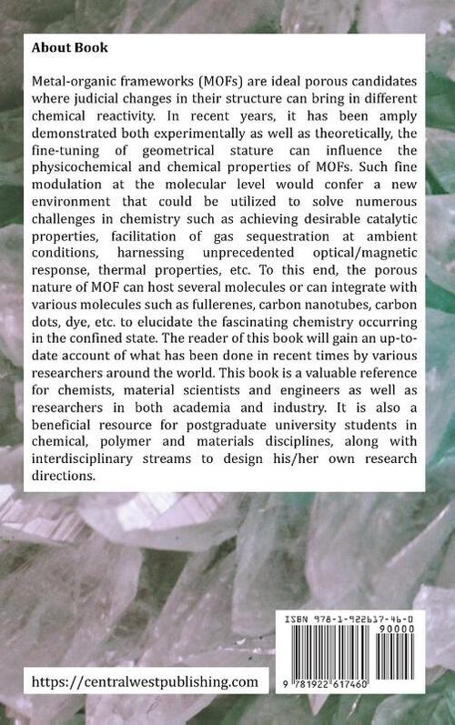 Recent Progression in Metal-Organic Frameworks