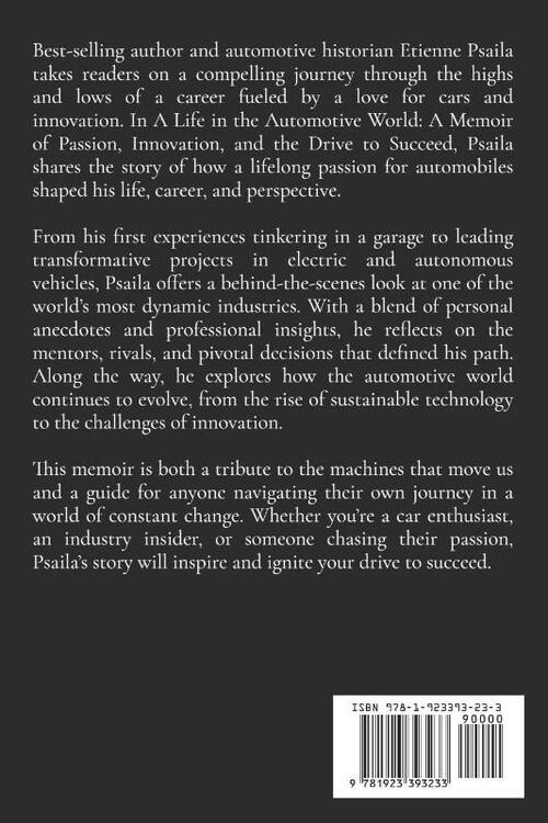 A Life in the Automotive World