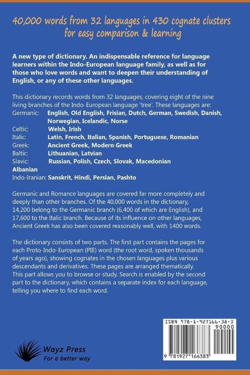 Indo-European Cognate Dictionary