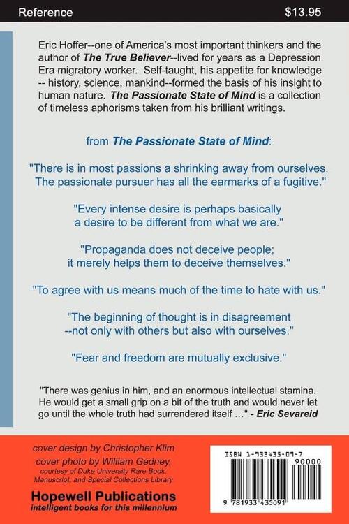 The Passionate State of Mind