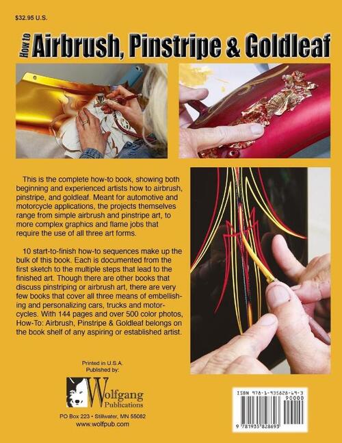 How-To Airbrush, Pinstripe & Goldleaf