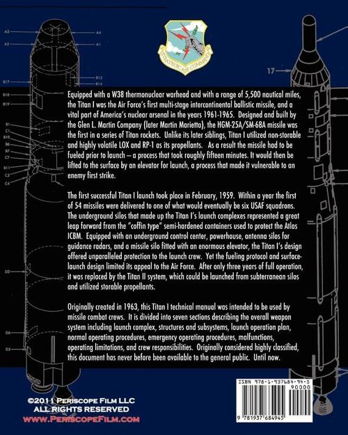Titan I Missile Weapon System Operation and Organizational Maintenance Manual