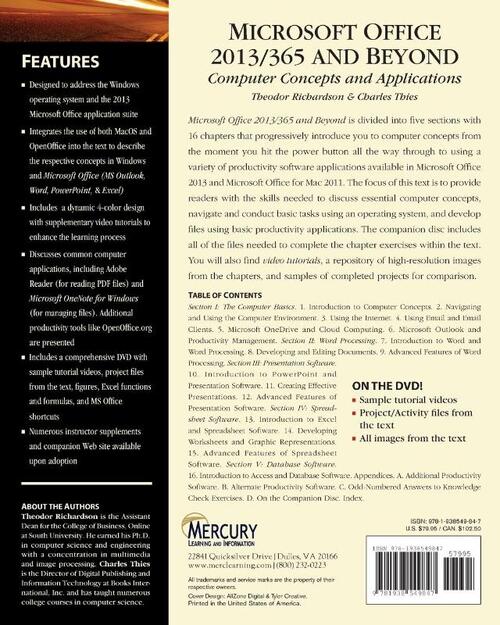 Microsoft Office 2013/365 and Beyond