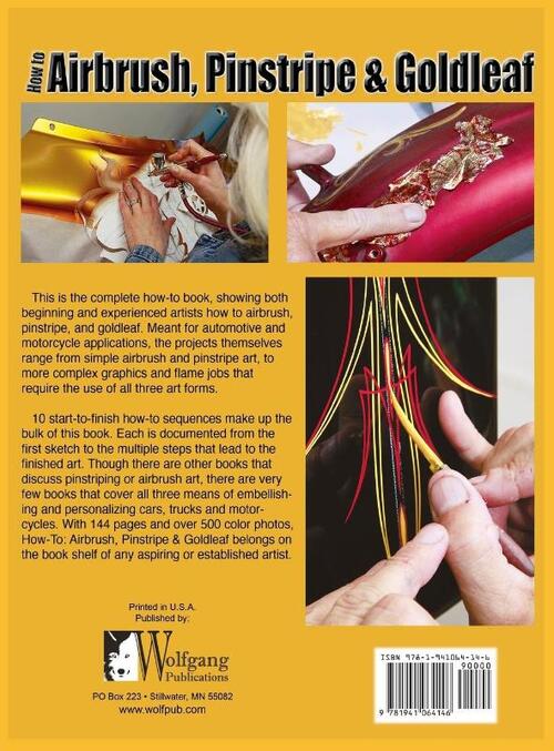 How-To Airbrush, Pinstripe & Goldleaf