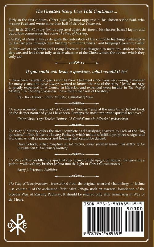 The Way of Mastery, Pathway of Enlightenment