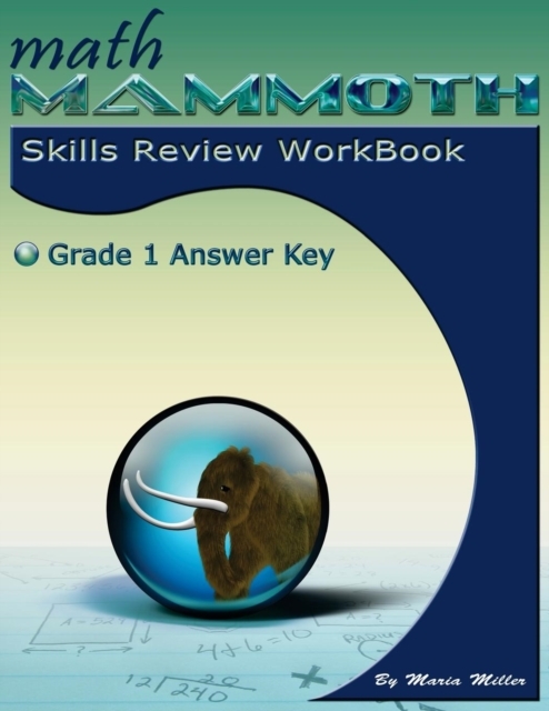 Math Mammoth Grade 1 Skills Review Workbook Answer Key
