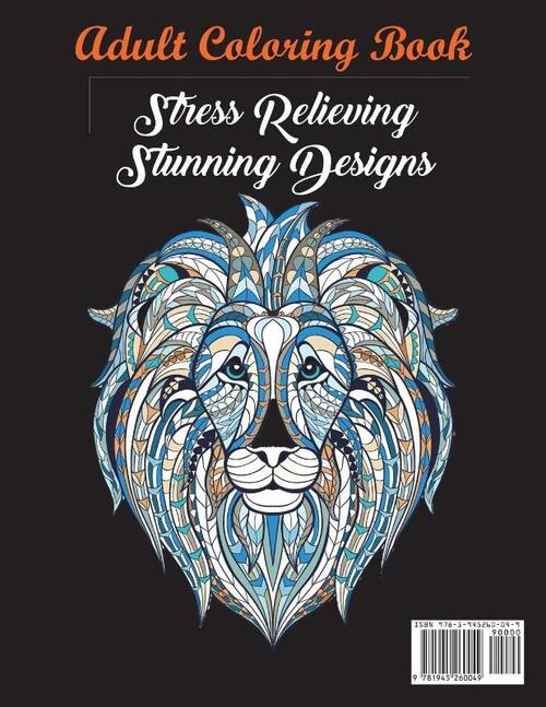 Anxiety Relief Adult Coloring Book