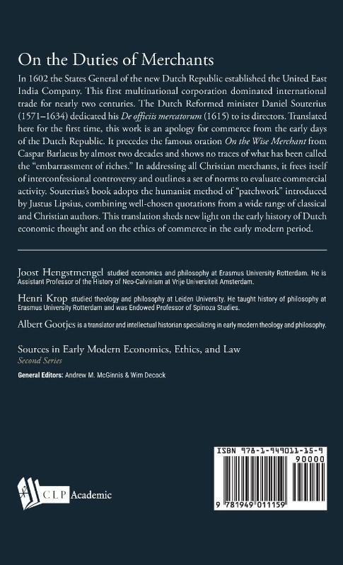 On the Duties of Merchants