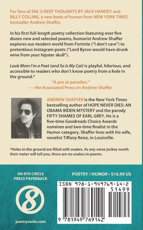 Look Mom I'm a Poet (and So Is My Cat)