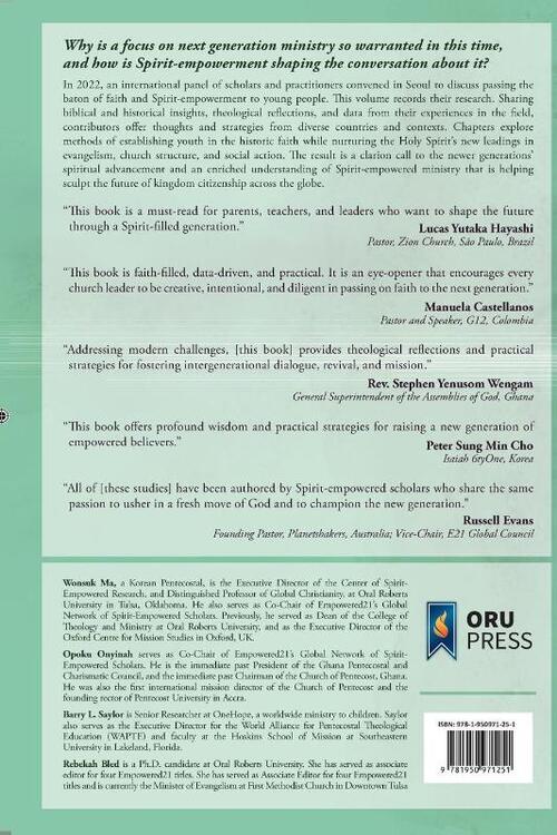 The New Generation & The Holy Spirit