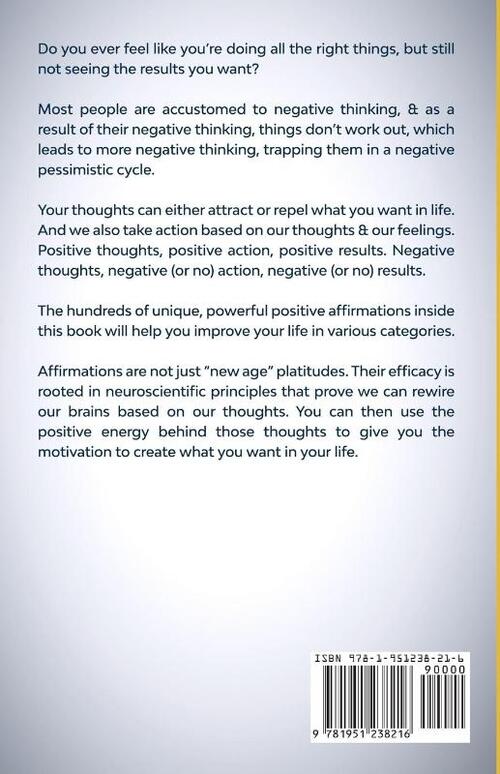 Think Happy Thoughts Affirmations and Meditation for Positive Thinking, Learned Optimism and A Happy Brain