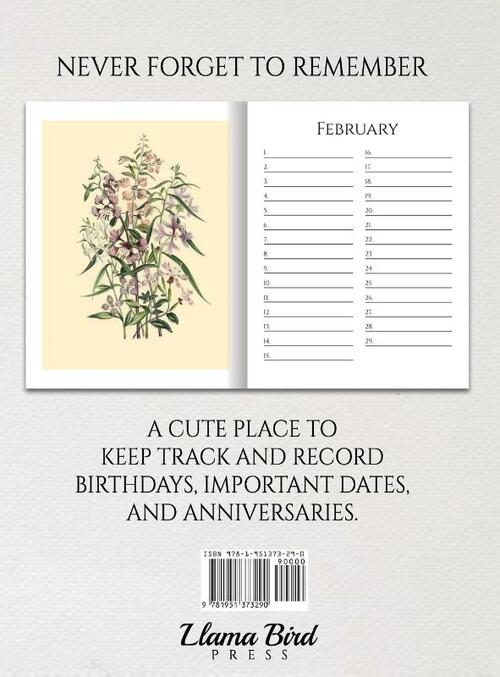 Birthday Calendar
