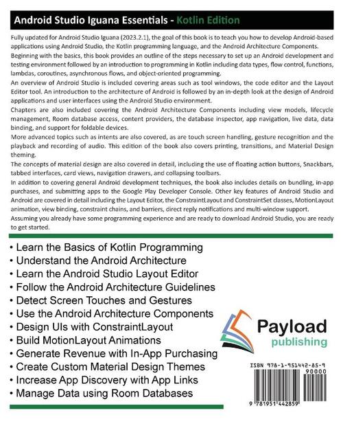 Android Studio Iguana Essentials - Kotlin Edition