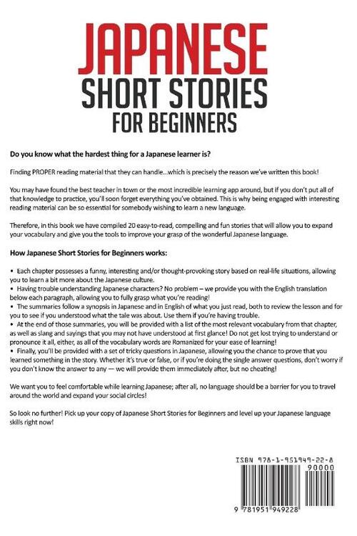 Japanese Short Stories for Beginners